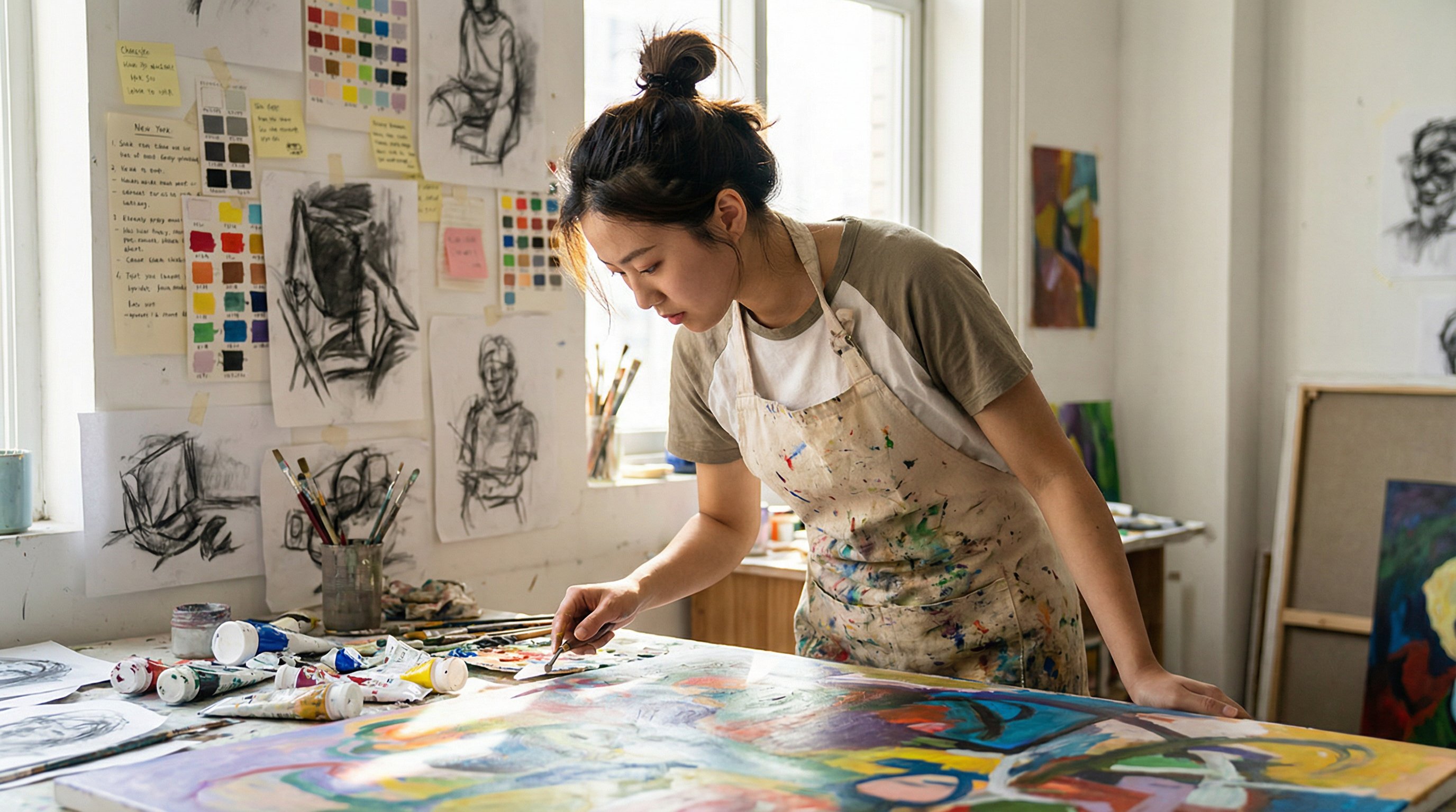 小马拉大车 艺术创作视频