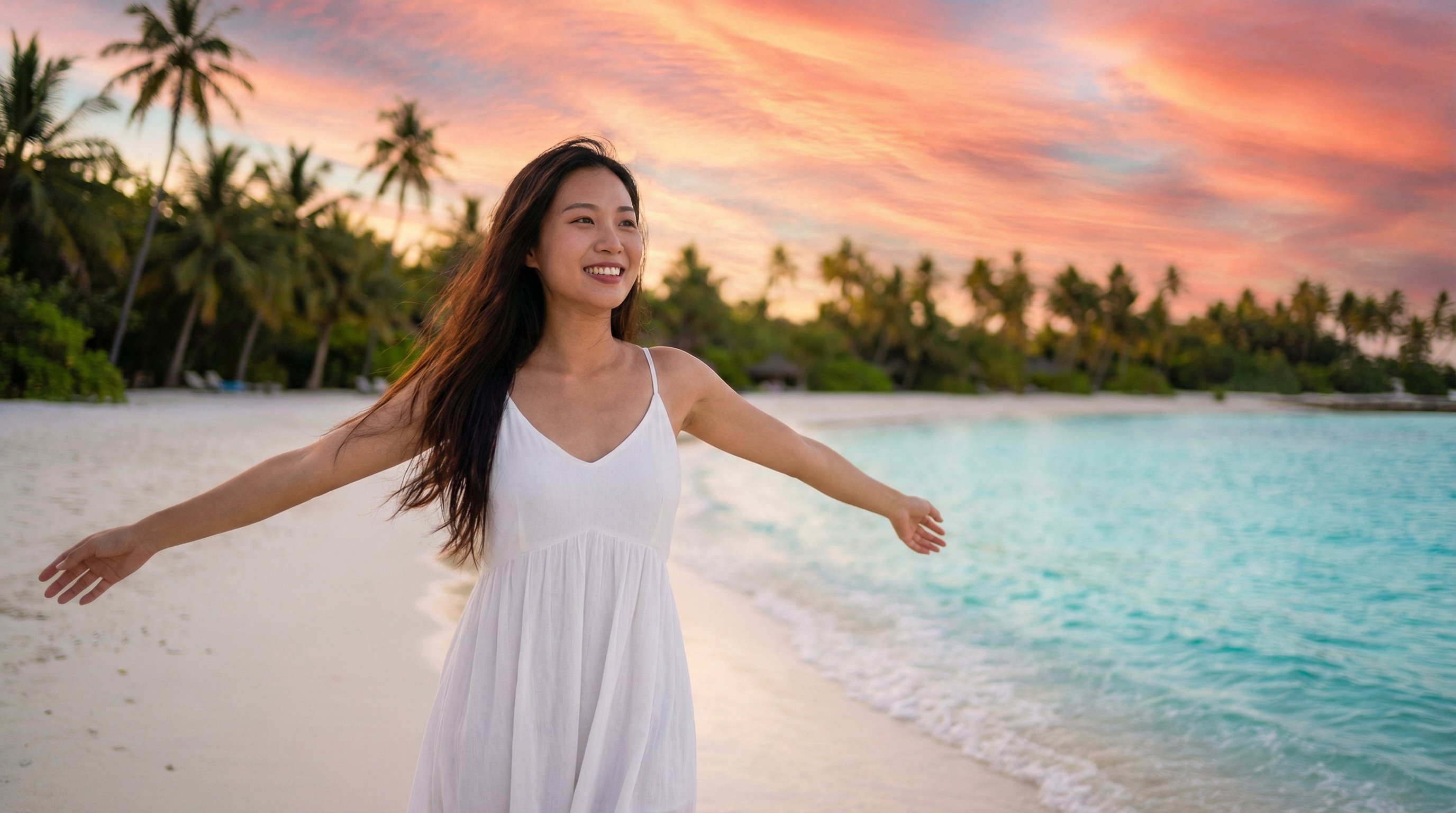 小马拉大车 海滩度假视频